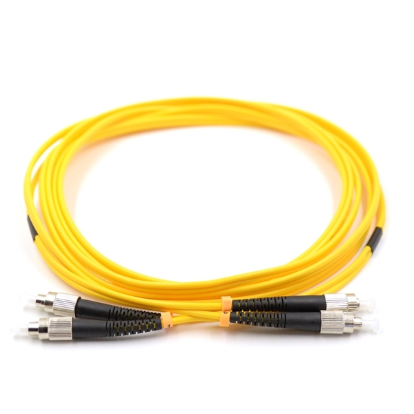 FC to FC  UPC Duplex Single mode Fiber Optic Patch Cable