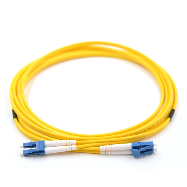 LC to LC  UPC Duplex Single mode Fiber Optic Patch Cable