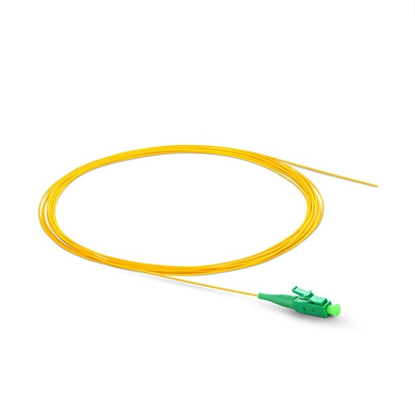 LC  APC Single mode  Fiber Optic Pigtail