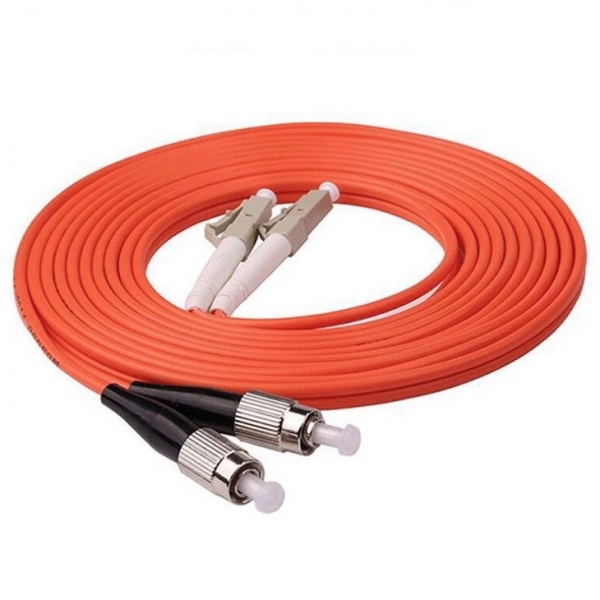 LC to FC  UPC Duplex Multi-mode Fiber Optic Patch Cable